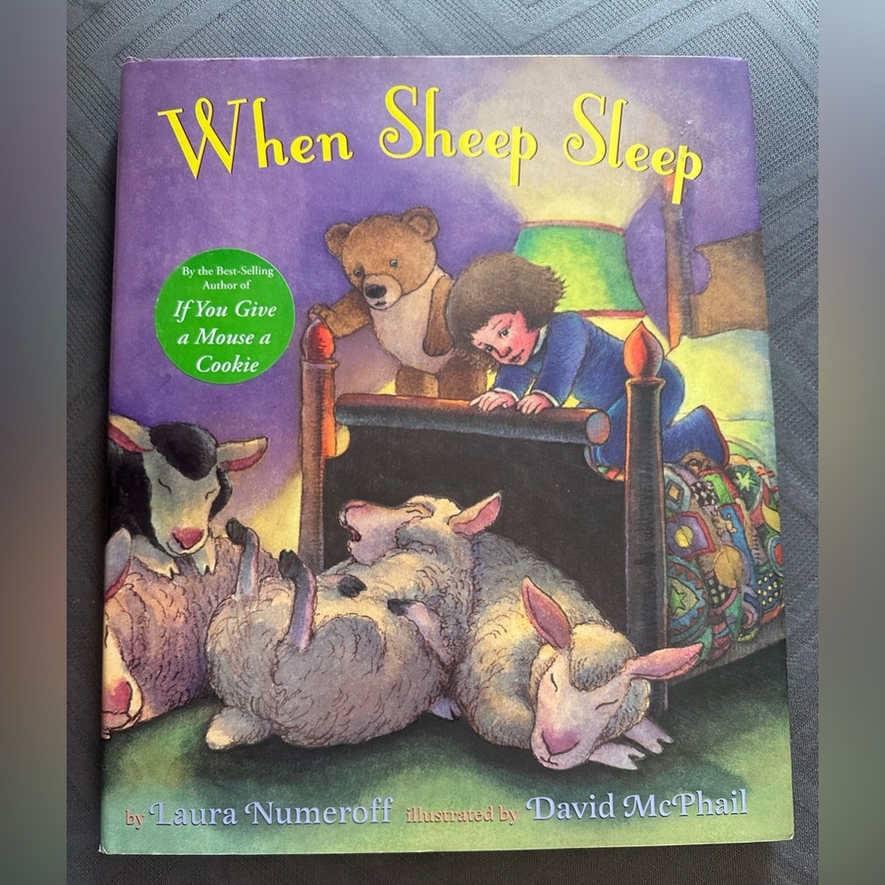When Sheep Sleep Hardcover Children’s Book